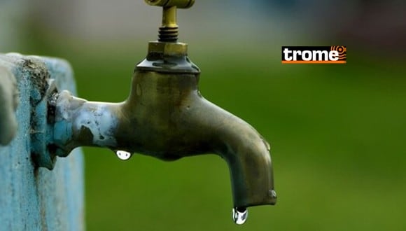 Sedapal anunció el corte de agua en seis distritos de Lima.