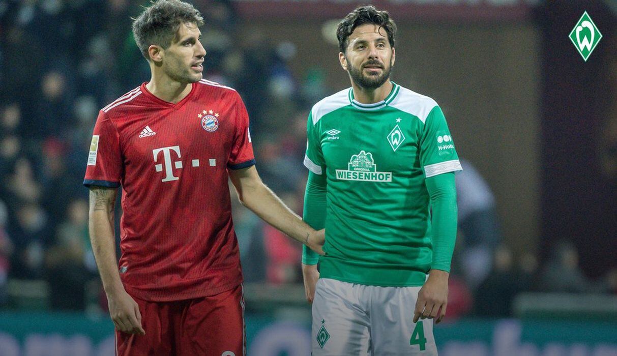 Werder Bremen perdió 2-1 ante Bayern Múnich con Claudio Pizarro por la Bundesliga