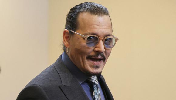 Johnny Depp regresó de lleno a la música tras ganarle el juicio por difamación a Amber Heard. (Foto: EVELYN HOCKSTEIN / POOL / AFP)