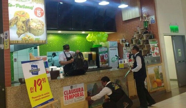San Juan de Miraflores: tres restaurantes fueron clausurados en el Mall del Sur (Fiscalía)