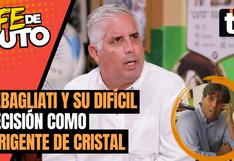 Diego Rebagliati recuerda difícil decisión en Sporting Cristal cuando Paulo Autori era técnico