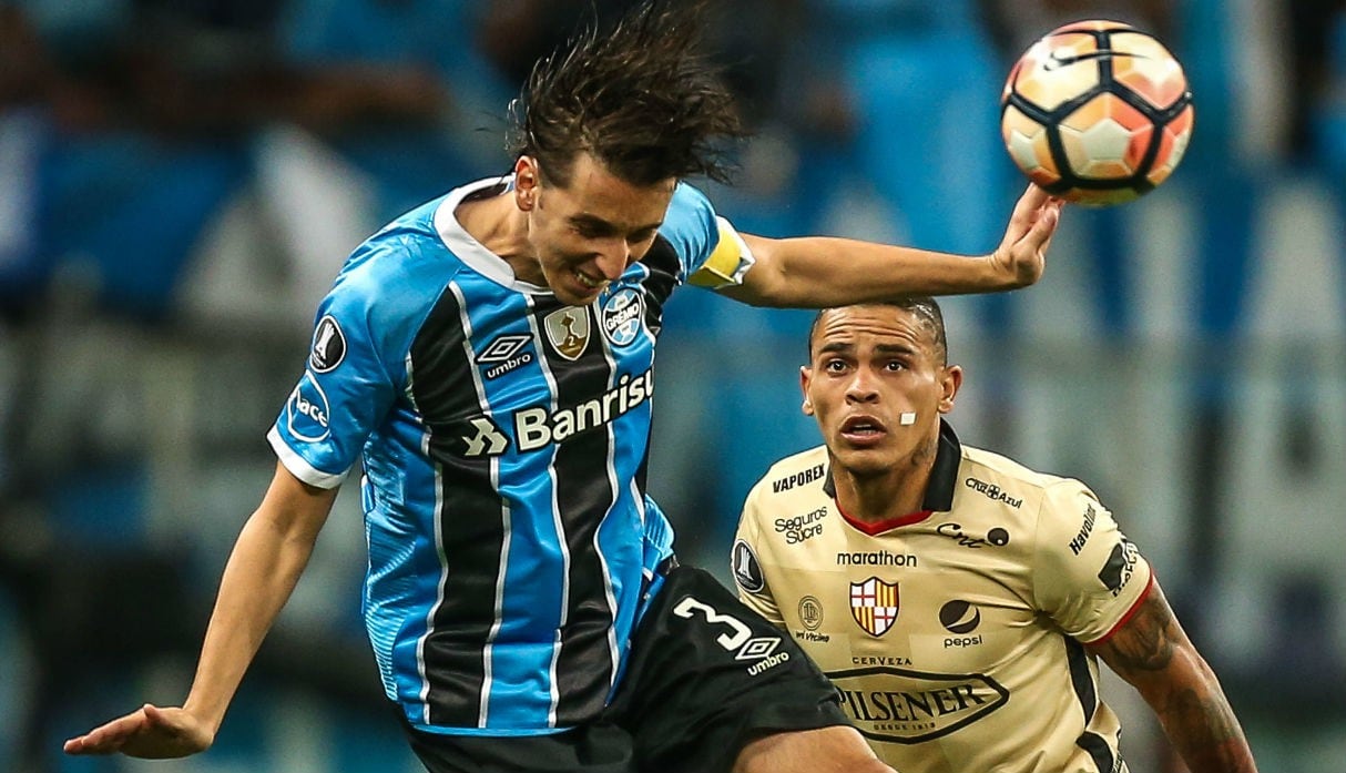 Gremio pasó a la final de la Copa Libertadores. (AFP)