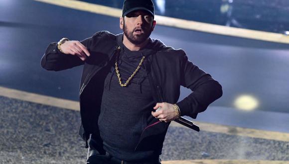 Eminem cumple 50 años como uno de los grandes íconos de la música estadounidense. (Foto: AFP)