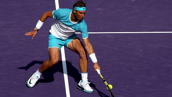 Rafael Nadal clasificó a los cuartos de final del Abierto de Australia. | Foto: Getty Images