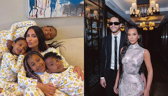 Kim Kardashian ha revelado cuánto tiempo esperó antes de darle a su nuevo novio, Pete Davidson, la oportunidad de conocer a sus hijos. (Instagram/ kimkardashian)