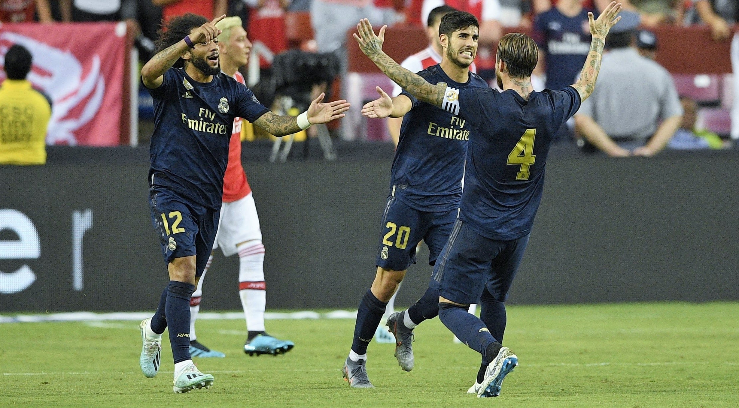 Real Madrid venció al Arsenal en International Champions Cup