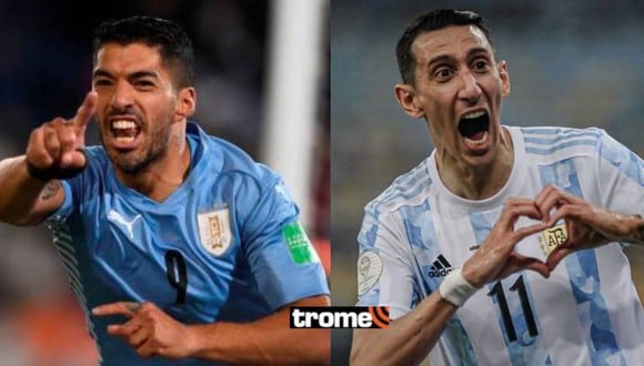Conoce la horar y día en el que Uruguay vs Argentina en directo por la jornada 13 de las Eliminatorias Qatar 2022. Fotos: EFE