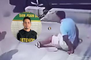 San Juan de Lurigancho: Taxista se lanza por la ventana del segundo piso para huir de sus secuestradores | VIDEO