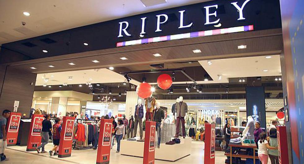 La cadena de tiendas por departamento Ripley tiene operaciones en Per&uacute; y Chile. Foto: Difusi&oacute;n)