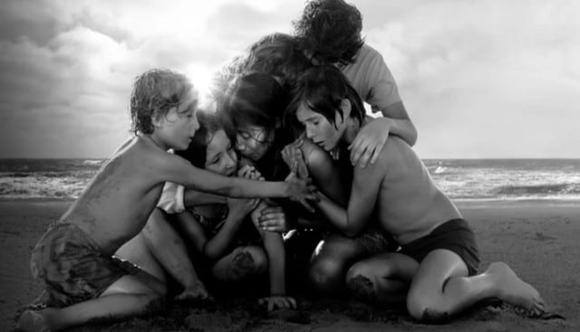 'Roma', del director mexicano Alfonso Cuarón, se llevó el premio a Mejor Película Extranjera en los Globos de Oro 2019. (Capturas: Roma)