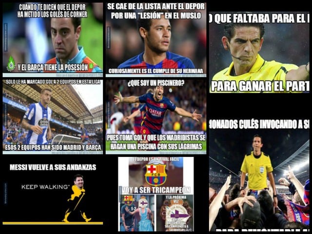 Memes de Barcelona tras derrota con La Coruña y ceder liderato a Real Madrid en Liga Santander [FOTOS]