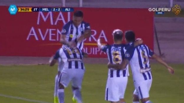 Alianza Lima vs Melgar: Segundo Gol de Janio Posito (Fuente: Gol Perú)