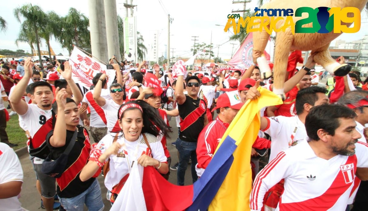 Perù vs. Venezuela: Hinchas en la previa del duelo por la Copa América 2019. (Fotos: Trome)