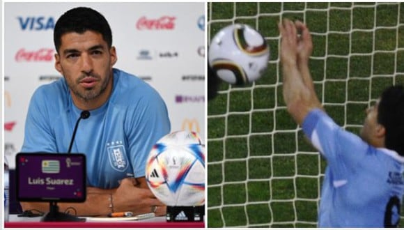 Luis Suárez recordó el polémico episodio ante Ghana en Sudáfrica 2010. (Foto: AFP)