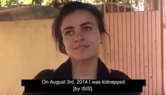 Joven que huyó de ISIS se encontró con su abusador en un supermercado de Alemania. (Captura: YouTube)