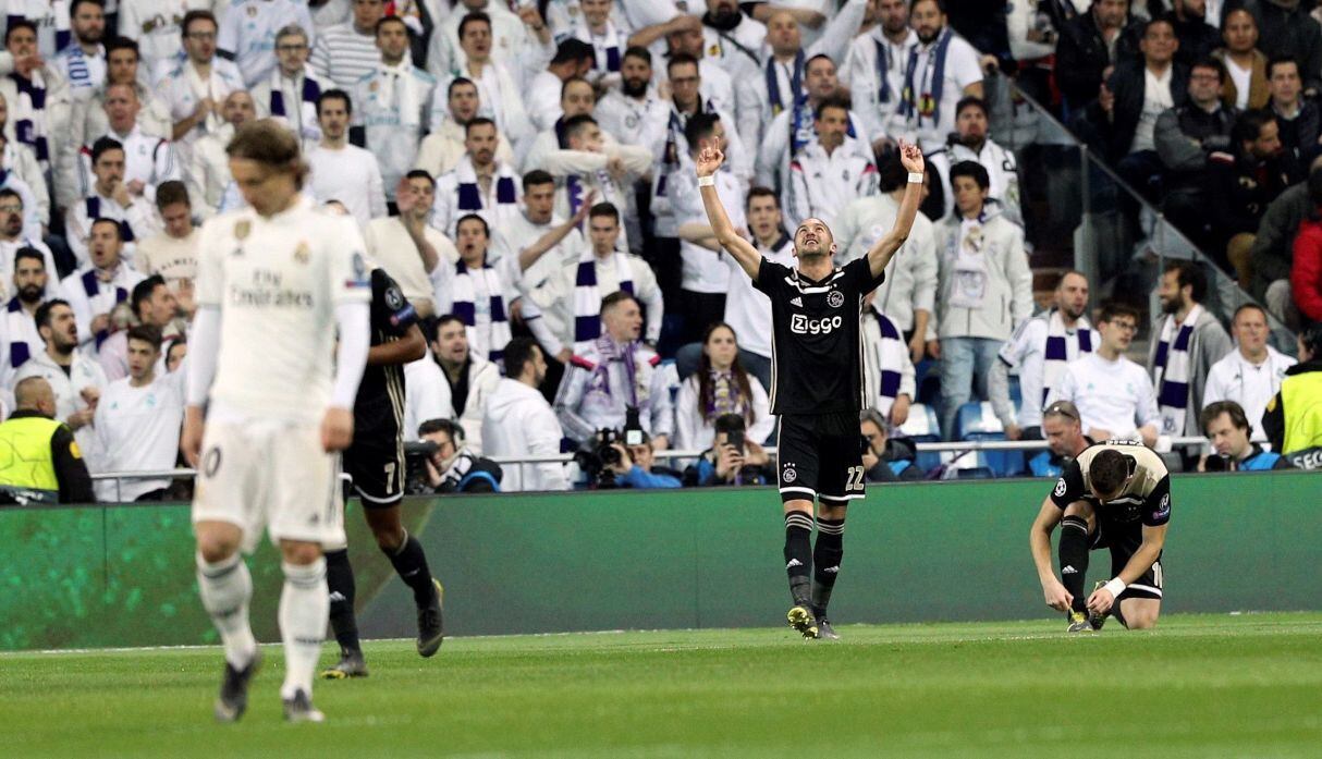 Real Madrid vs Ajax por Champions League