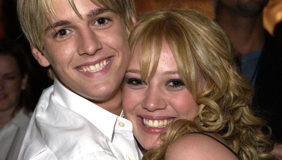 Hilary Duff y Aaron Carter tuvieron una relación por tres años cuando eran adolescentes. (Foto: Aaron Carter Fans / Twitter)