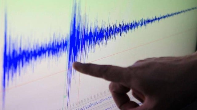 Un sismo se registró este miércoles en la tarde en Chilca. (GEC)
