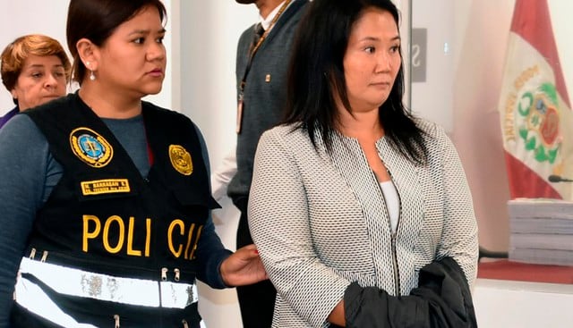 Keiko Fujimori cumple una orden de prisión preventiva desde el 31 de octubre del 2018. (Foto: Poder Judicial)