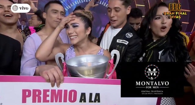 Isabel Acevedo ganó la final de Divas de 'Esto es Guerra'. (Fotos: Captura de video)