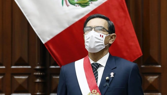 El presidente Martín Vizcarra afronta una segunda moción de vacancia en su contra por incapacidad moral. (Foto: Presidencia)
