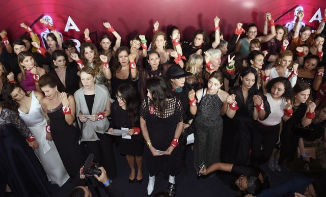 Premios Ariel: Yalitza Aparicio, Marina de Tavira y otras mujeres piden igualdad de género en el cine. (Foto: AFP)