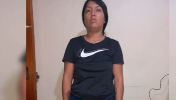 Yolenca Fransua Cahuana Palomino l es la sicaria que baleó a una mujer de 30 años en estación La Cultura del Metro de Lima, en San Borja. (Foto: PNP)