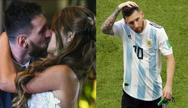 Lionel Messi y Antonella Rocuzzo celebraron un amargo aniversario de bodas. (Fotos: Agencias)