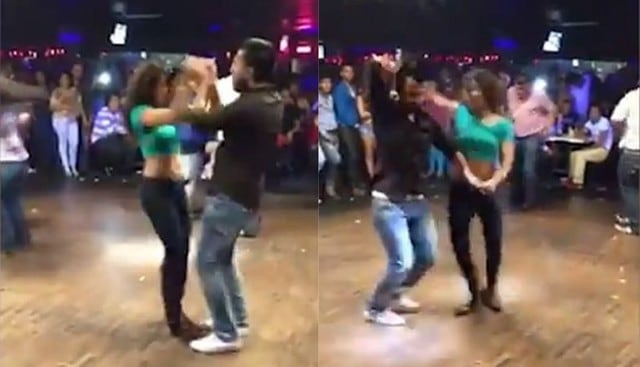 La manera de bailar hizo que más de uno quede totalmente sorprendido. (Foto: captura Facebook 'Telemar Campeche').