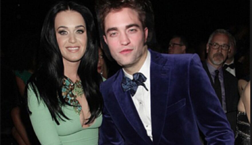 Katy Perry y Robert Pattinson.