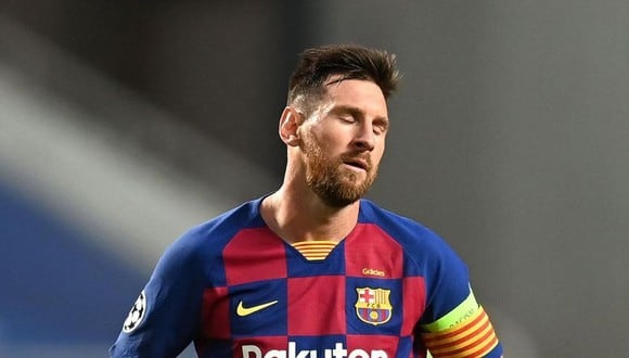 Lionel Messi viene de marcar su primer gol de la presente temporada con Barcelona