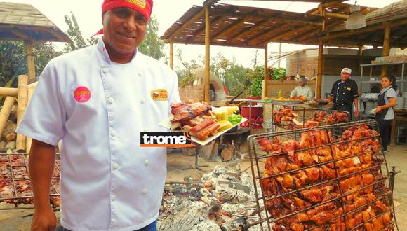 Huaral celebra el día de su plato estrella: el chancho al palo y cocineros se unen para preparar este platillo en su versión 'más grande del Perú'. (Entrevista: Isabel Medina - Trome)