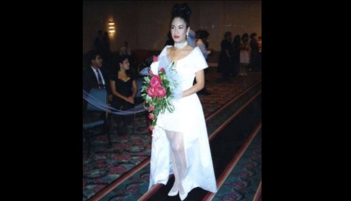Fotos inéditas del matrimonio de Selena Quintanilla y Chris Pérez el 2 de abril de 1992.