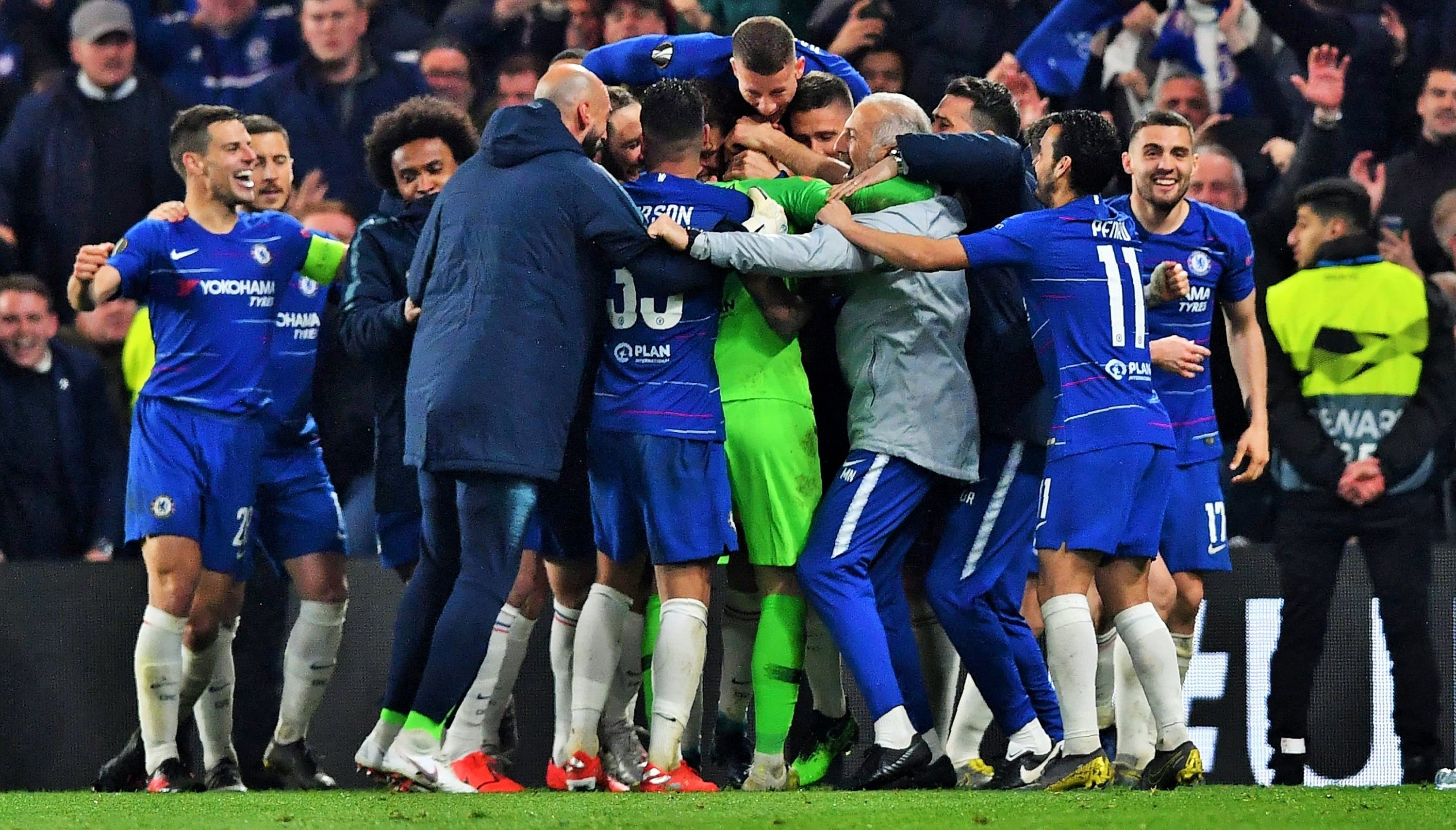 Chelsea clasificó a la final de la Europa League