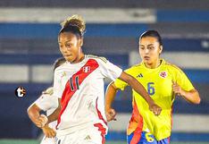 Perú cayó 1-0 en su debut ante Colombia en Hexagonal Final Femenino Sub 20 [VIDEO]