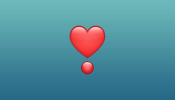 Conoce el significado del emoji del corazón con punto que puedes usar en WhatsApp. (Foto: WhatsApp)