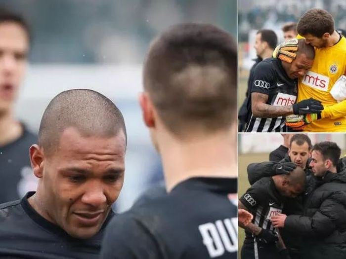 Futbolista brasileño Everton Luiz lloró tras cánticos racistas en Serbia
