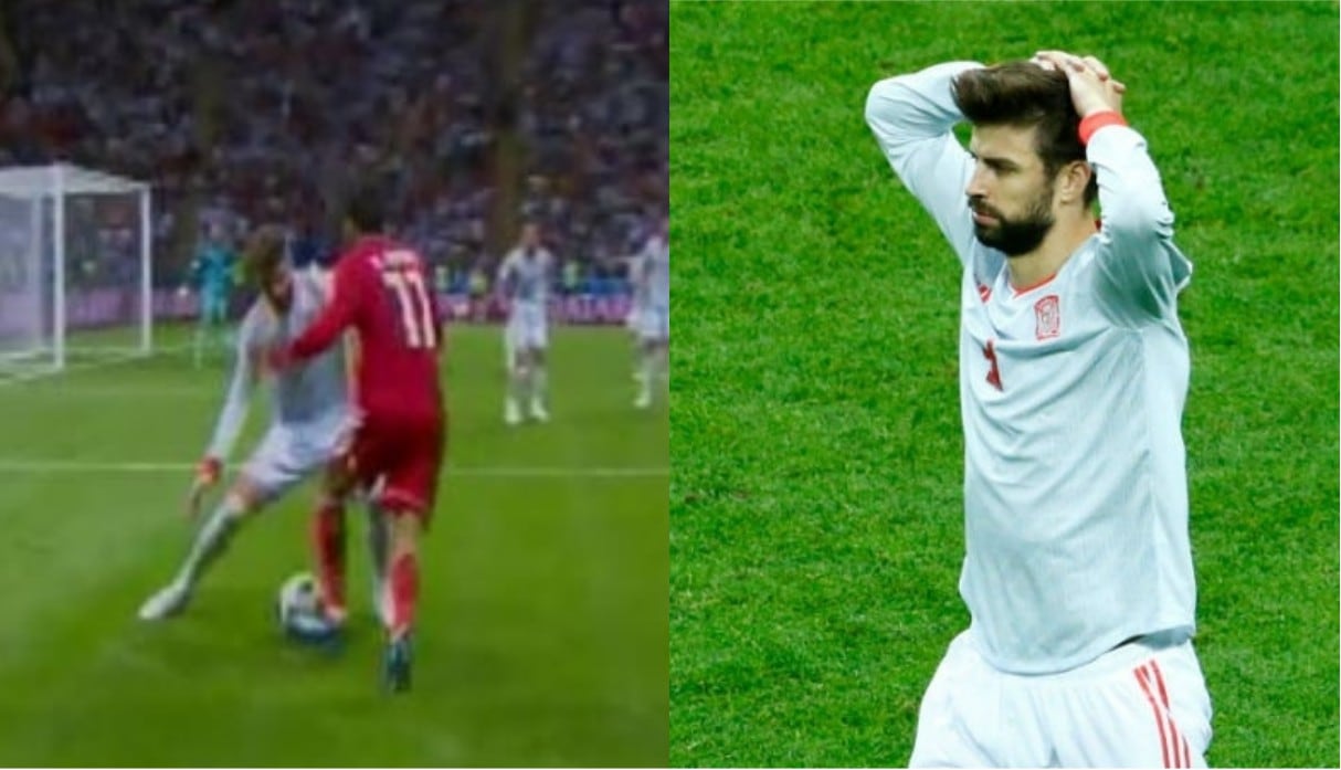 Gerard Piqué: Jugador desconocido de Irán le hizo una 'huacha' que lo humilló y ridiculizó en pleno Mundial
