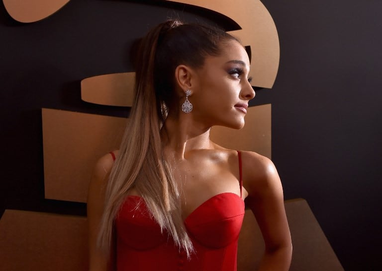 Ariana Grande rompe su silencio sobre su performance en los Grammy. (Foto: AFP)