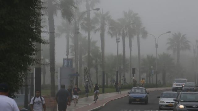 En pleno verano, amanece nublado en varios sectores de Lima.