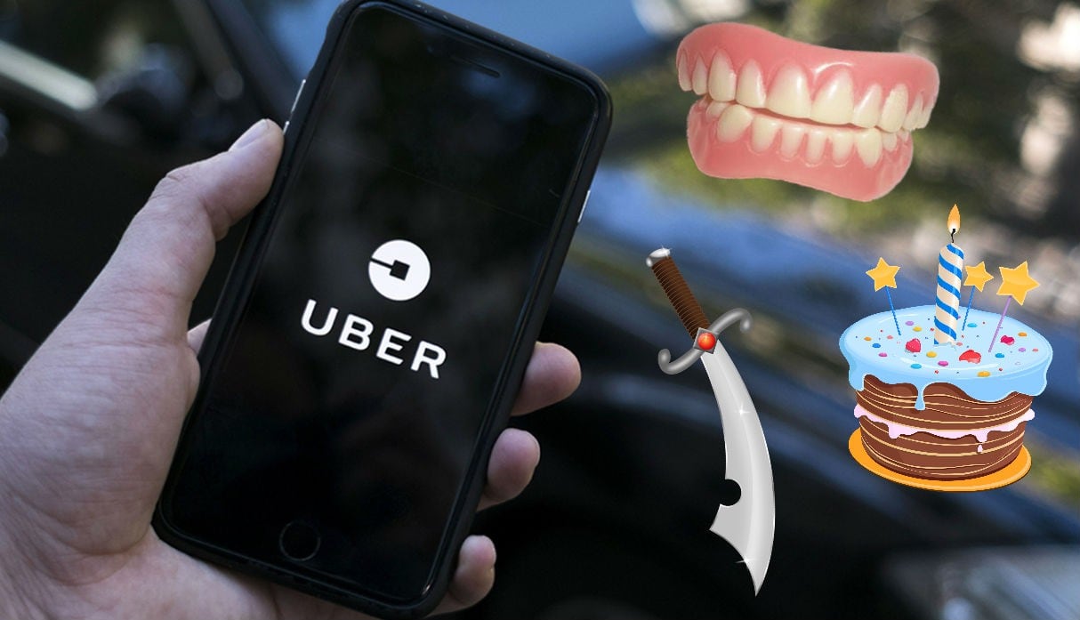 Lista de objetos perdidos en taxis de Uber