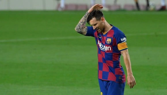 Lionel Messi se cansó de los malos proyectos deportivos y se irá del Barcelona (Foto AFP)