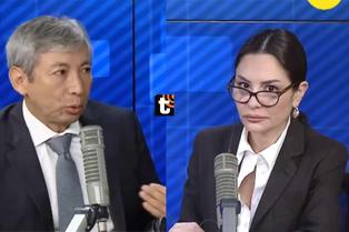 Mávila Huertas cuadra a ministro de economía por broma sobre su relación con Luis Miguel Castilla: “Impertinente”