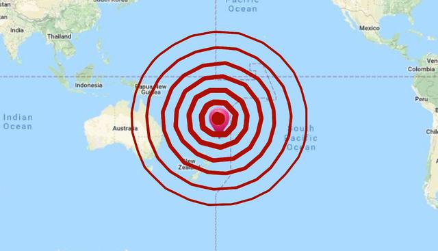 Nueva Zelanda: Fuerte sismo de magnitud 7.4 generó alerta de tsunami
