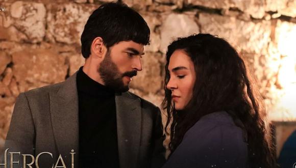 Telenovela "Hercai" es protagonizada por Akın Akınözü y Ebru Şahin. (Foto: Medyapım / MF Yapım)