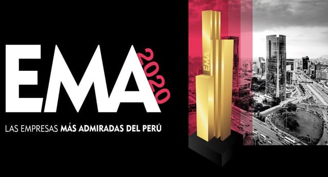 Premios EMA - Empresas Más Admiradas en el Perú 2020. Ceremonia online por las medidas sanitarias frente a la pandemia. (Composición Trome)