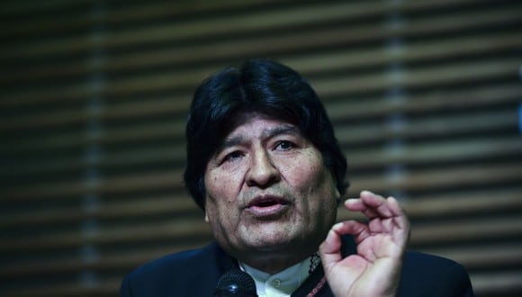 La investigación inició cuando encontraron un celular perdido donde se encontró conversaciones y fotos entre Evo Morales y una menor de edad.  (Foto de Ronaldo Schemidt / AFP)