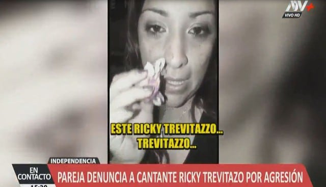 Ricky Trevitazo fue denunciado por agresión a una mujer en los exteriores de una discoteca.