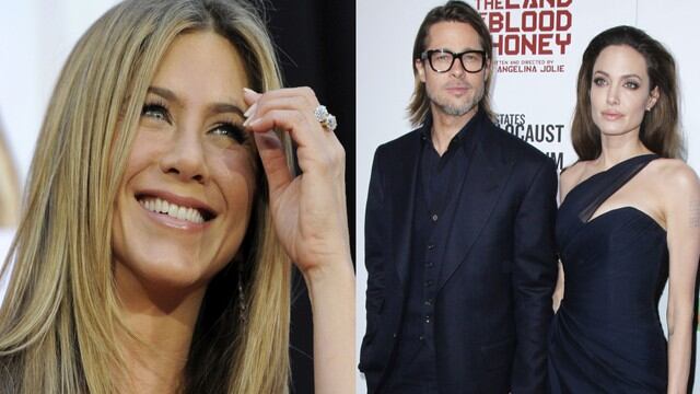 Jennifer Aniston se habría pronunciado por el divorcio de Angelina Jolie y Brad Pitt.