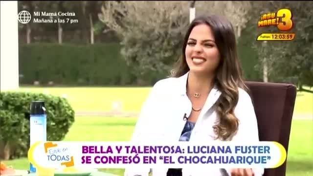 Luciana Fuster habla sobre Ignacio Baladán